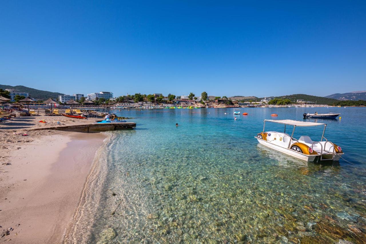 Hotel New Crystal Ksamil Exterior foto