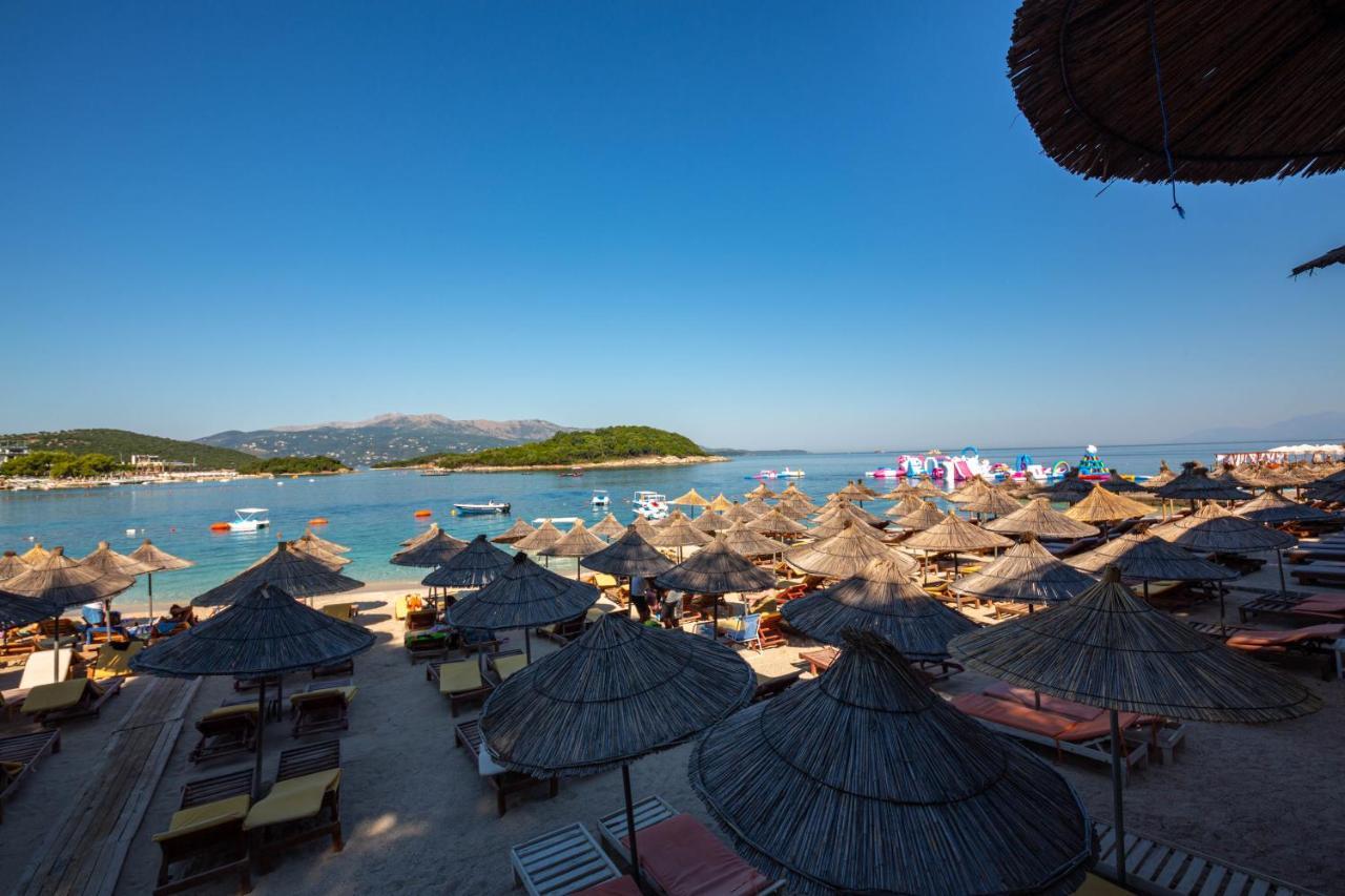 Hotel New Crystal Ksamil Exterior foto